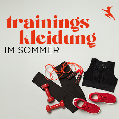 Trainingskleidung im Sommer