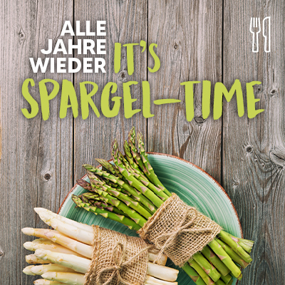 Alle Jahre wieder: Its Spargel-time