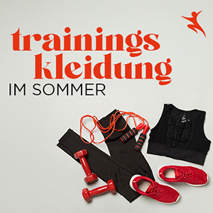 Trainingskleidung im Sommer