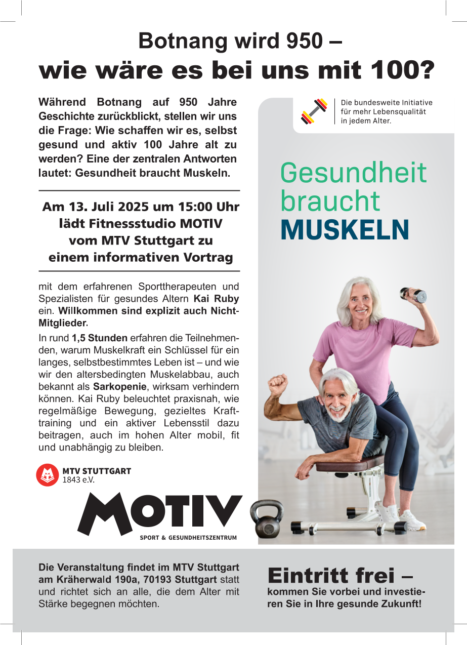 Botnang wird 950